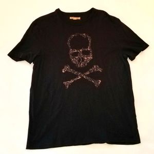 John Varvatos Black Skull Tshirt